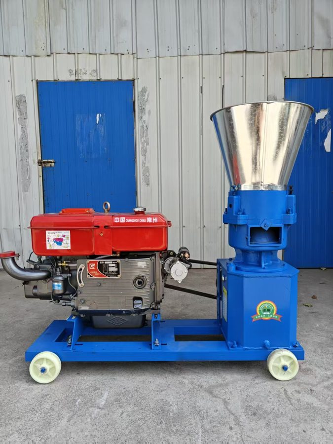 Mobile Diesel Feed Pellet Machine